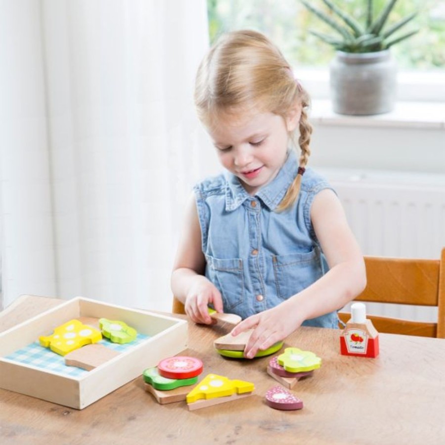 Type Of Play New Classic Toys | New Classic Toys - Sandwich Lunch Set