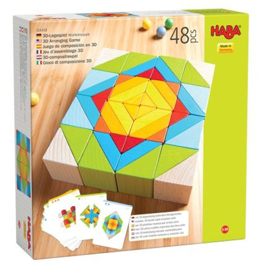 Puzzles & Musical HABA | Haba - Wooden Mosaic Blocks