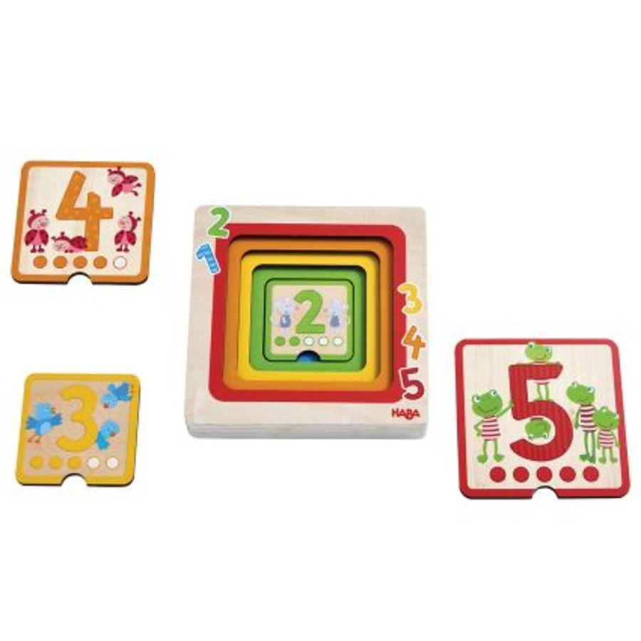 Type Of Play HABA | Haba -5 Layer Counting Puzzle