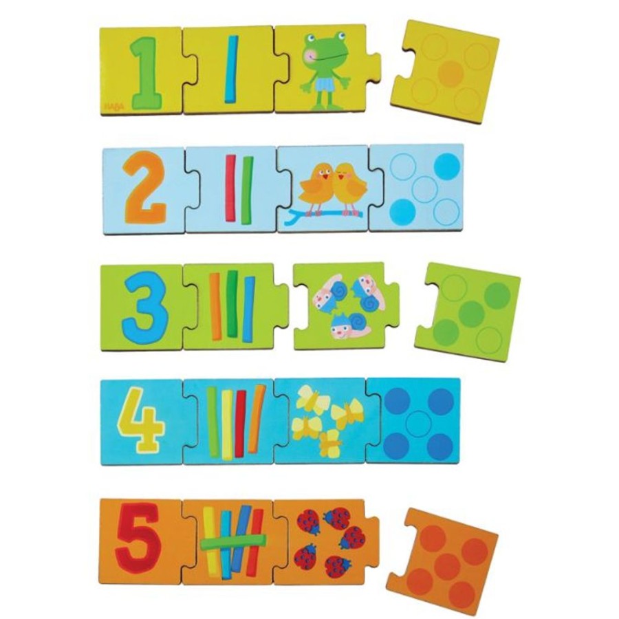 Puzzles & Musical HABA | Haba - Matching Numbers Puzzle