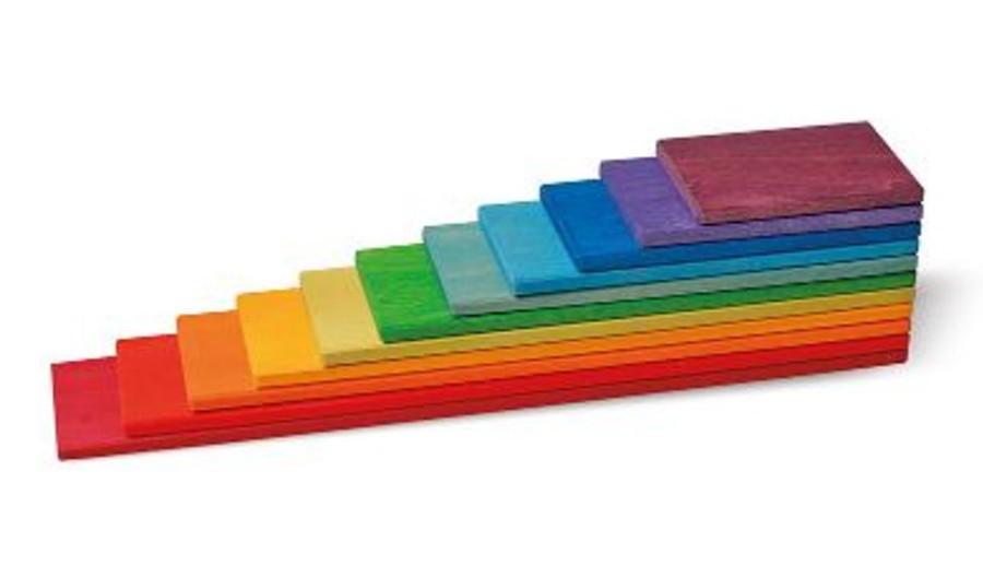 Type Of Play Grimm's | Grimm'S - Rainbow Building Boards