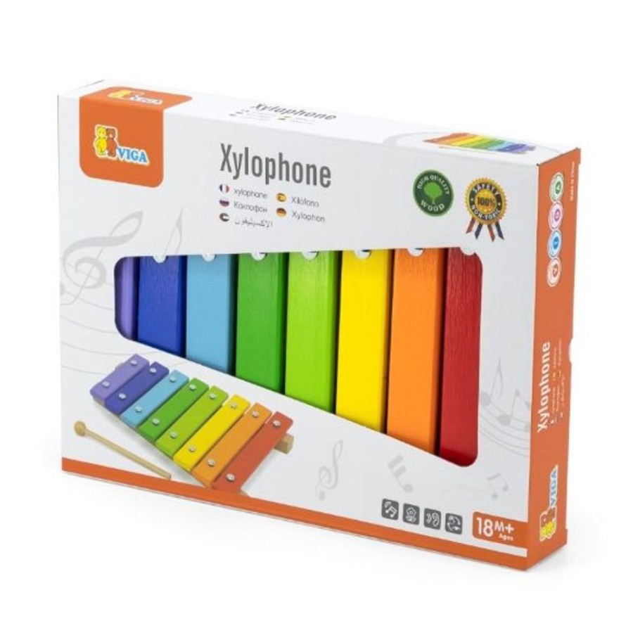 Type Of Play Viga Toys | Viga Toys - Wooden Xylophone (8 Keys)