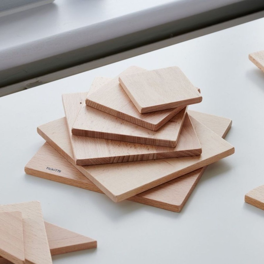 Type Of Play TickiT | Tickit - Natural Architect Square Panels