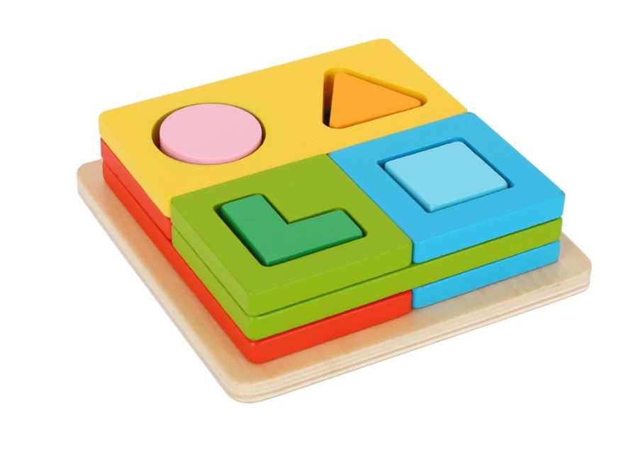 Puzzles & Musical Tooky Toy | Tooky Toy - Multi Shape Sorter