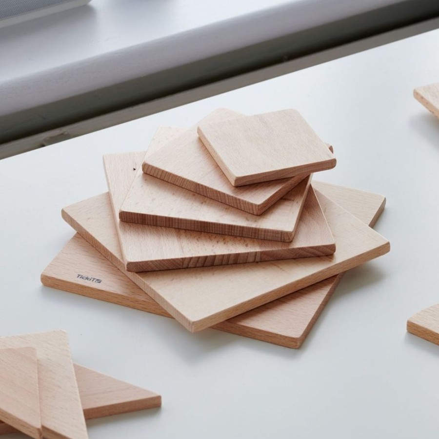 Type Of Play TickiT | Tickit - Natural Architect Square Panels