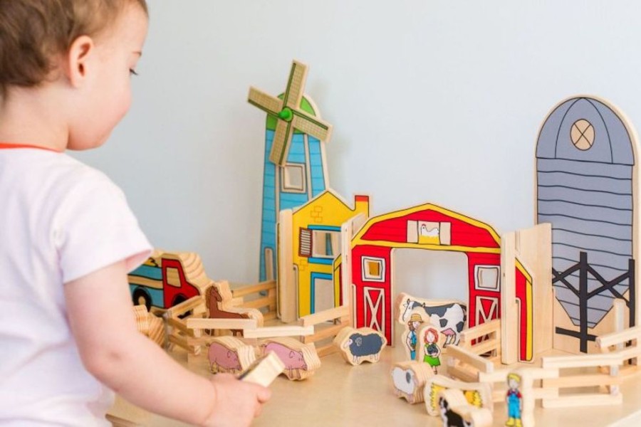 Type Of Play The Freckled Frog | Freckled Frog - The Happy Architect Farm Play Set