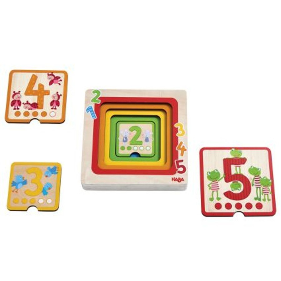 Type Of Play HABA | Haba -5 Layer Counting Puzzle