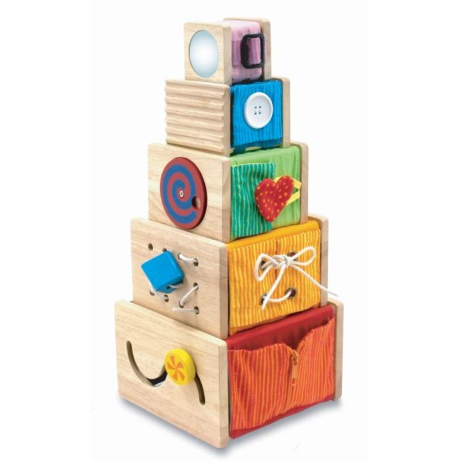 Type Of Play I'm Toy | I'M Toy - Wooden Activity Stacker