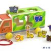 Puzzles & Musical Viga Toys | Viga Toys - Pull Along Animal Shape Sorter