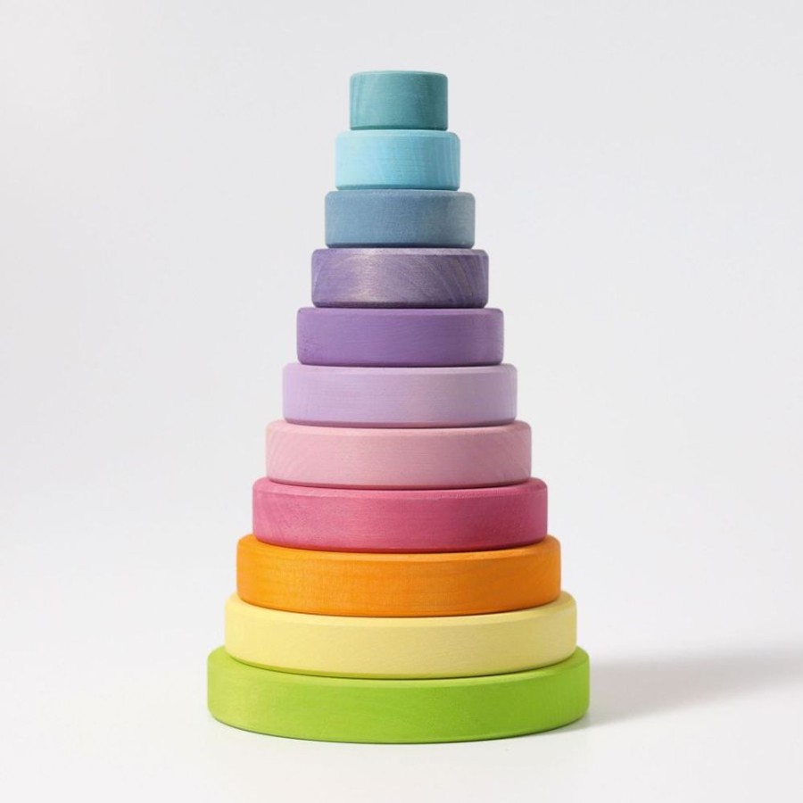 Type Of Play Grimm's | Grimm'S - Conical Tower Pastel