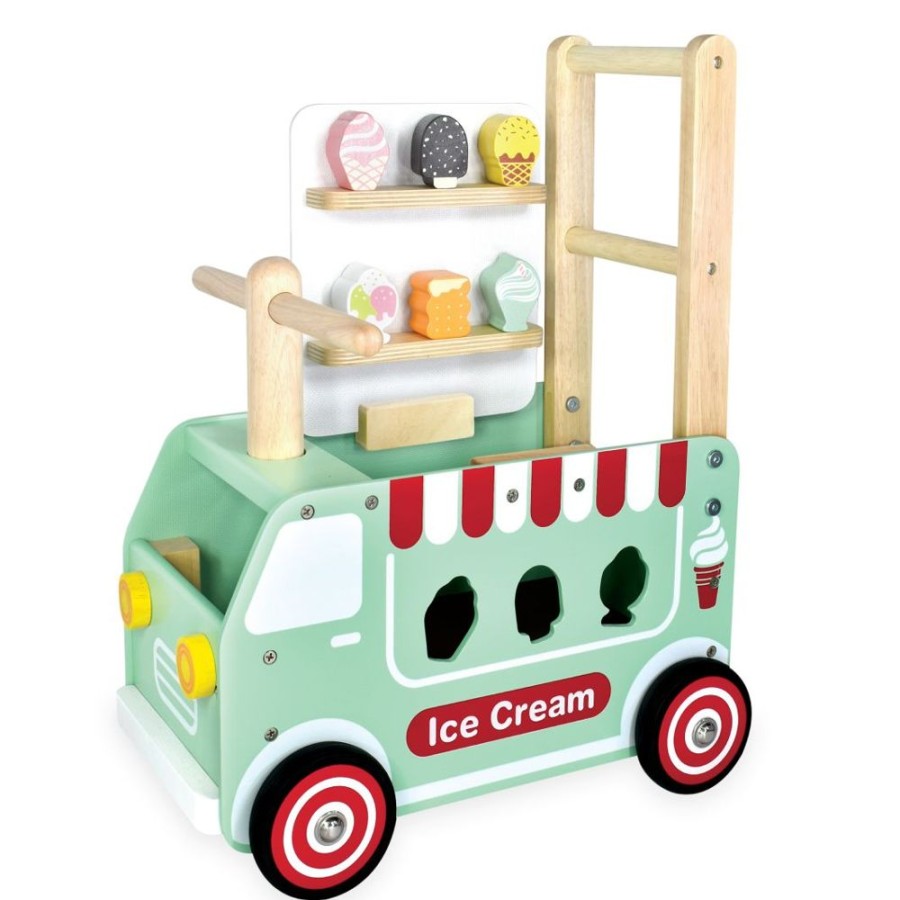 On The Move I'm Toy | I'M Toy - Walk & Ride Ice Cream Truck