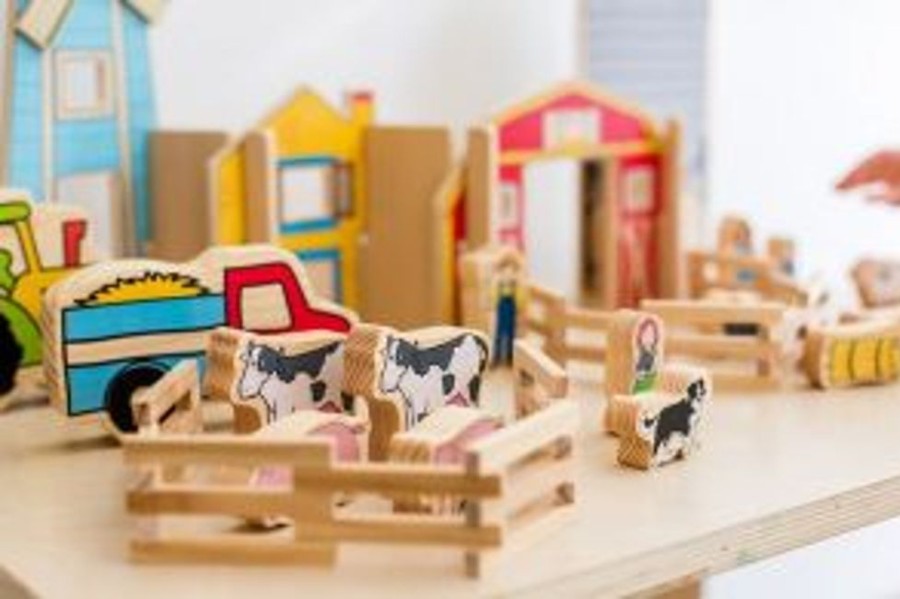 Type Of Play The Freckled Frog | Freckled Frog - The Happy Architect Farm Play Set