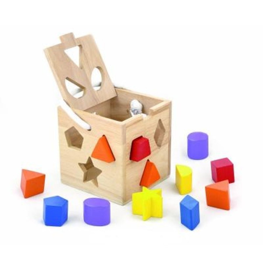 Puzzles & Musical Viga Toys | Viga Toys - Shape Sorting Cube