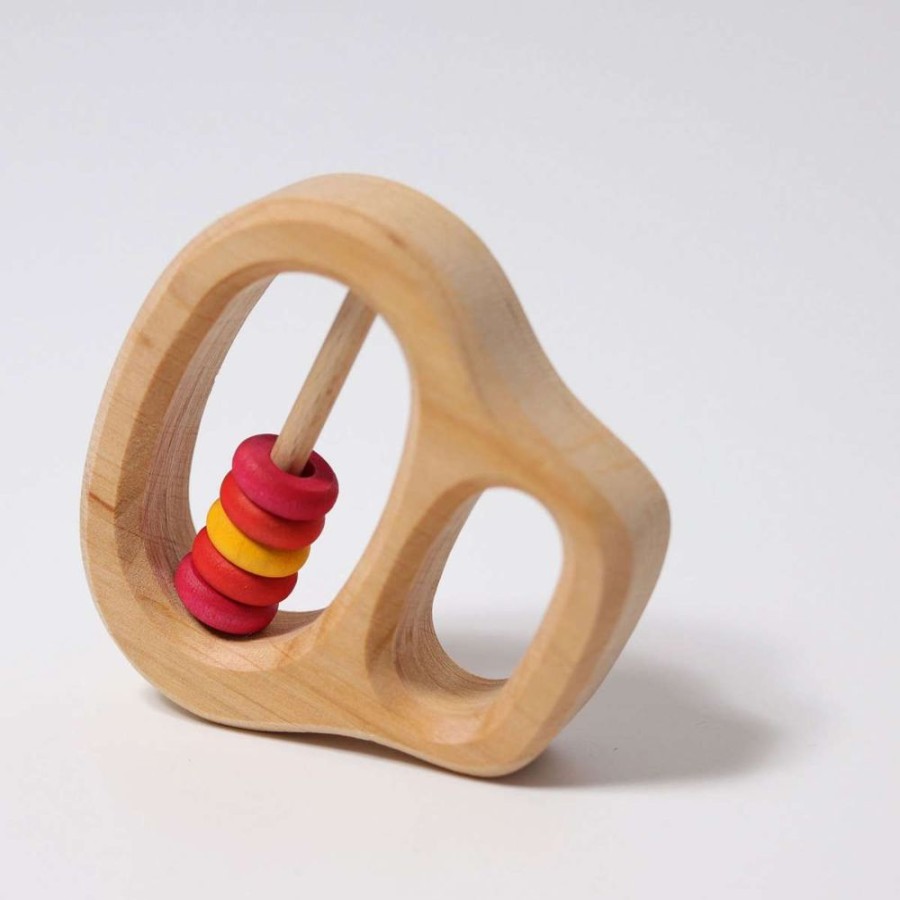 Type Of Play Grimm's | Grimm'S - Klipp Klapp Rattle Red