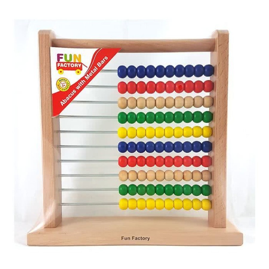 Type Of Play Fun Factory | Fun Factory - Wooden Abacus