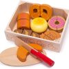 Type Of Play Bigjigs Toys | Bigjigs - Bread And Pastries Cutting Set