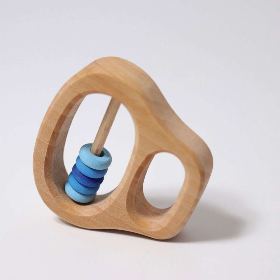 Type Of Play Grimm's | Grimm'S - Klipp Klapp Rattle Blue