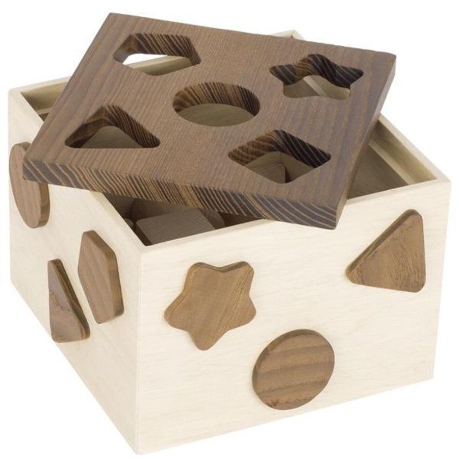 Type Of Play GOKI | Goki Nature - Shape Sorting Box