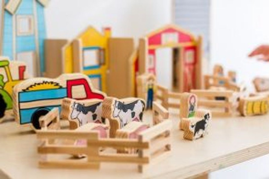 Type Of Play The Freckled Frog | Freckled Frog - The Happy Architect Farm Play Set