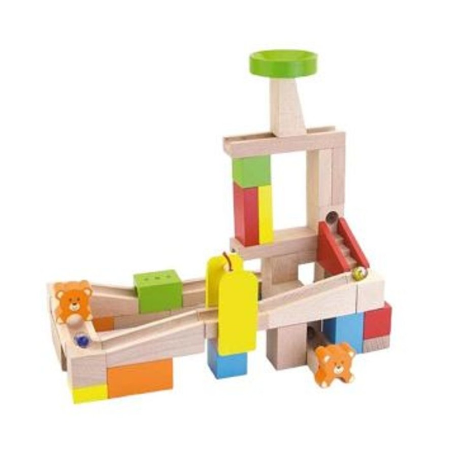 Type Of Play Viga Toys | Viga Toys - Wooden Marble Run Building Set