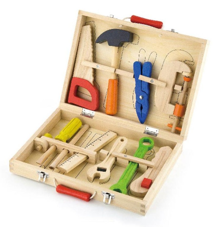 Type Of Play Viga Toys | Viga Toys - Wooden Tool Box