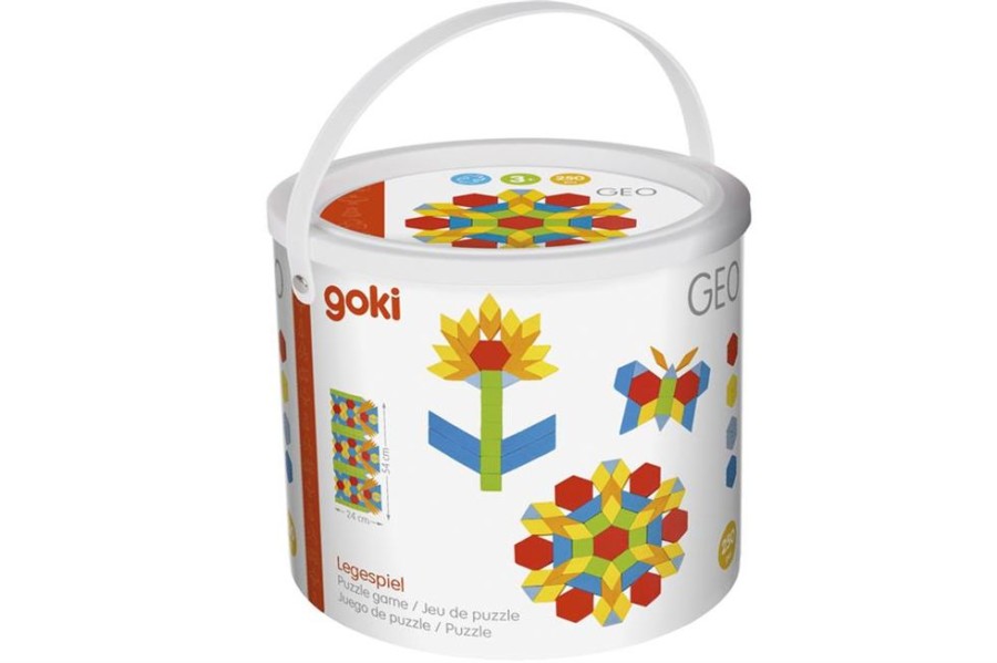 Type Of Play GOKI | Goki - Geo Shapes Puzzle