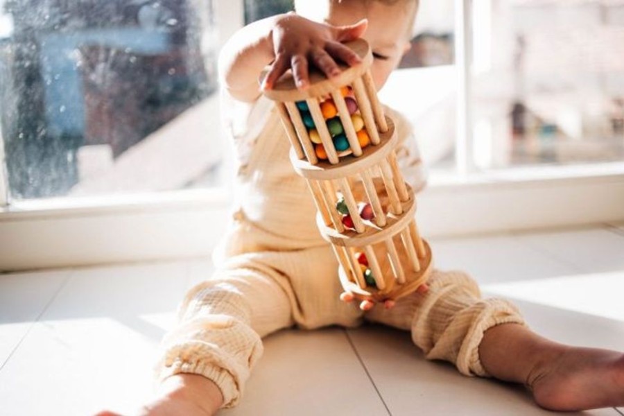 Type Of Play QToys | Qtoys - Wooden Rainmaker