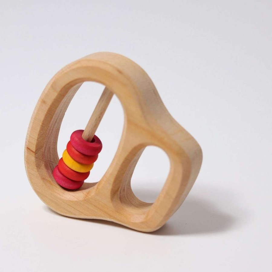 Type Of Play Grimm's | Grimm'S - Klipp Klapp Rattle Red