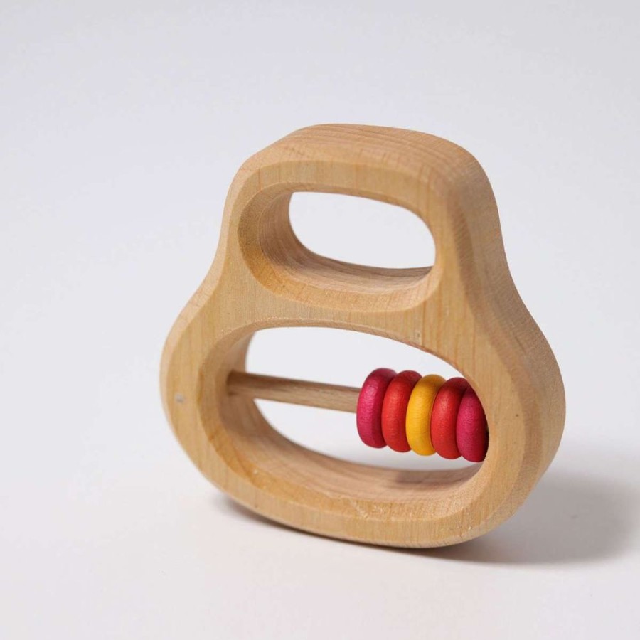 Type Of Play Grimm's | Grimm'S - Klipp Klapp Rattle Red