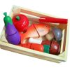 Type Of Play Fun Factory | Fun Factory - Food Cutting Set In Crate