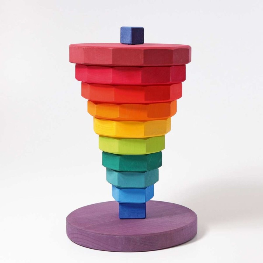 Type Of Play Grimm's | Grimm'S - Giant Geometrical Stacking Tower