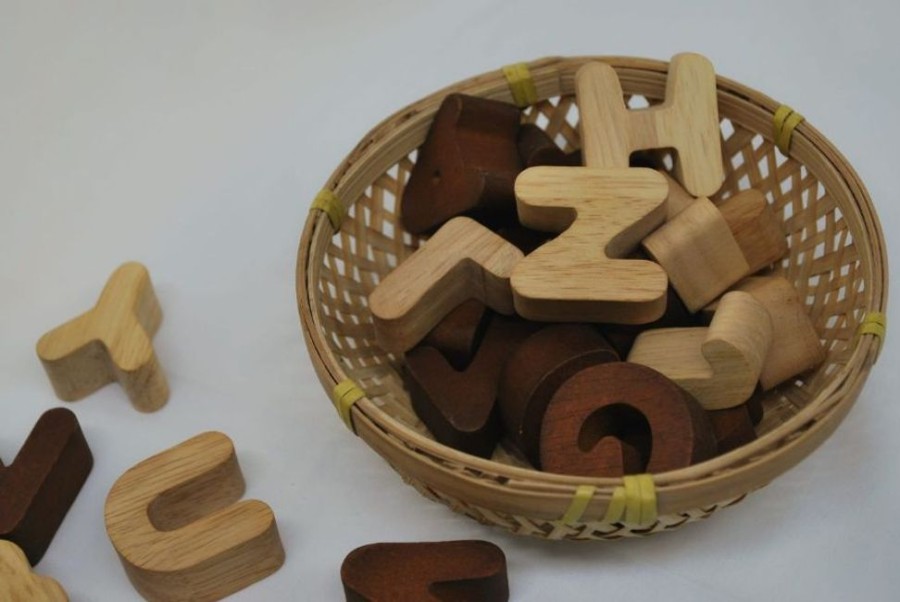 Type Of Play QToys | Qtoys - Wooden Capital Letters