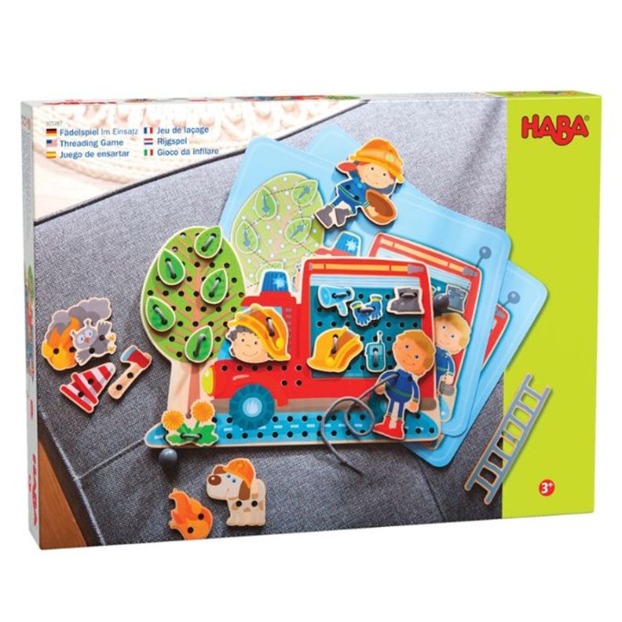 Type Of Play HABA | Haba - Threading Game Fire Truck