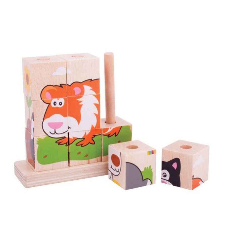 Type Of Play Bigjigs Toys | Bigjigs - Wooden Stacking Puzzle