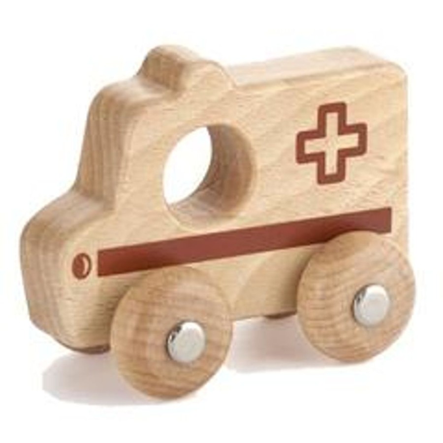 Type Of Play Viga Toys | Viga Toys - Natural Wooden Emergency Vehicles