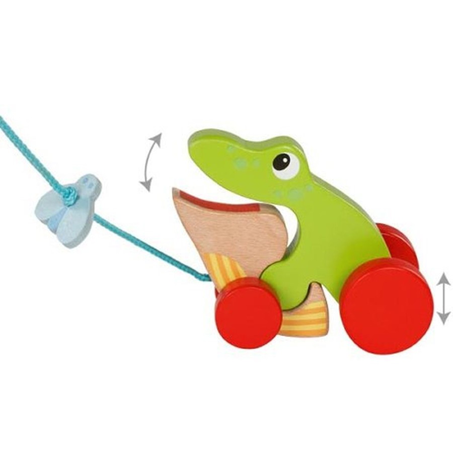 Type Of Play GOKI | Goki - Pull Along Frog