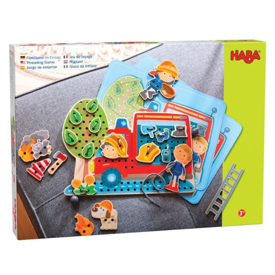 Type Of Play HABA | Haba - Threading Game Fire Truck