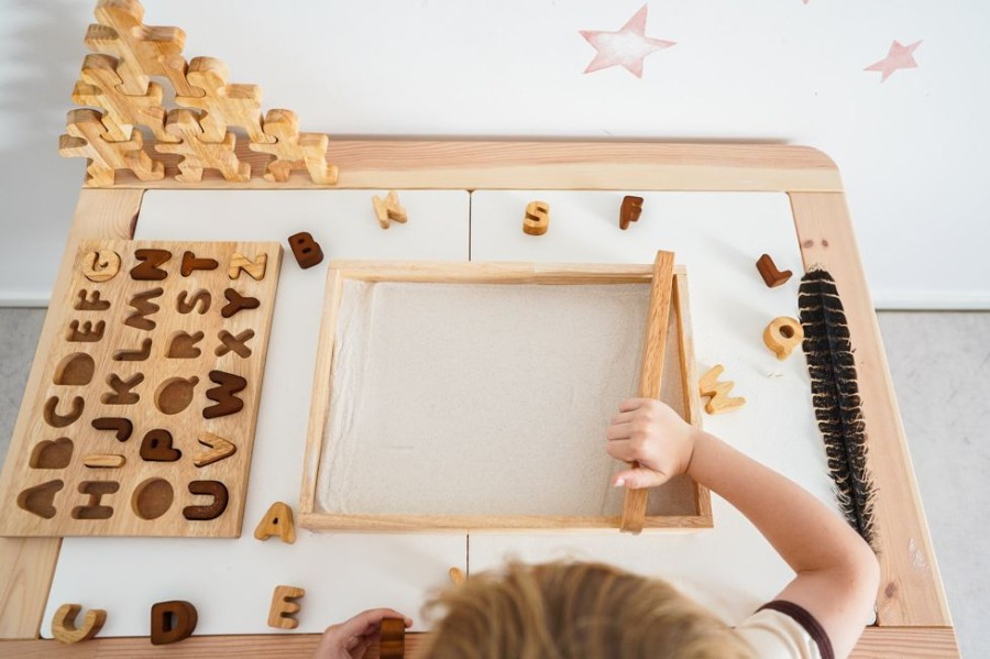 Type Of Play QToys | Qtoys - Montessori Sand Tray