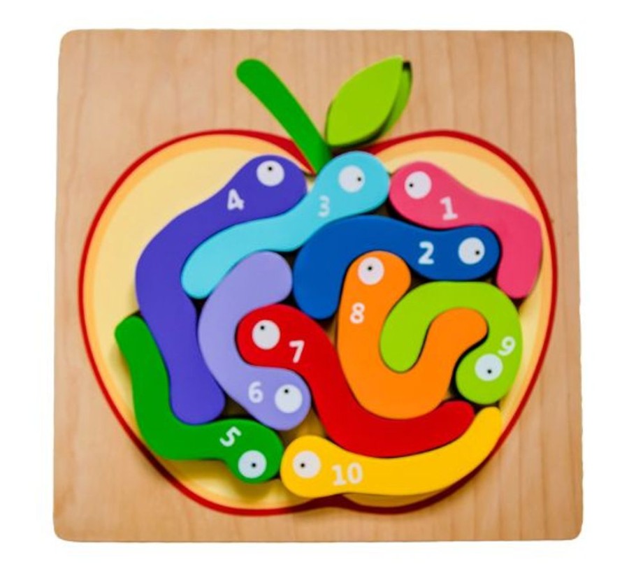 Type Of Play Kiddie Connect | Kiddie Connect - 123 Worm Puzzle