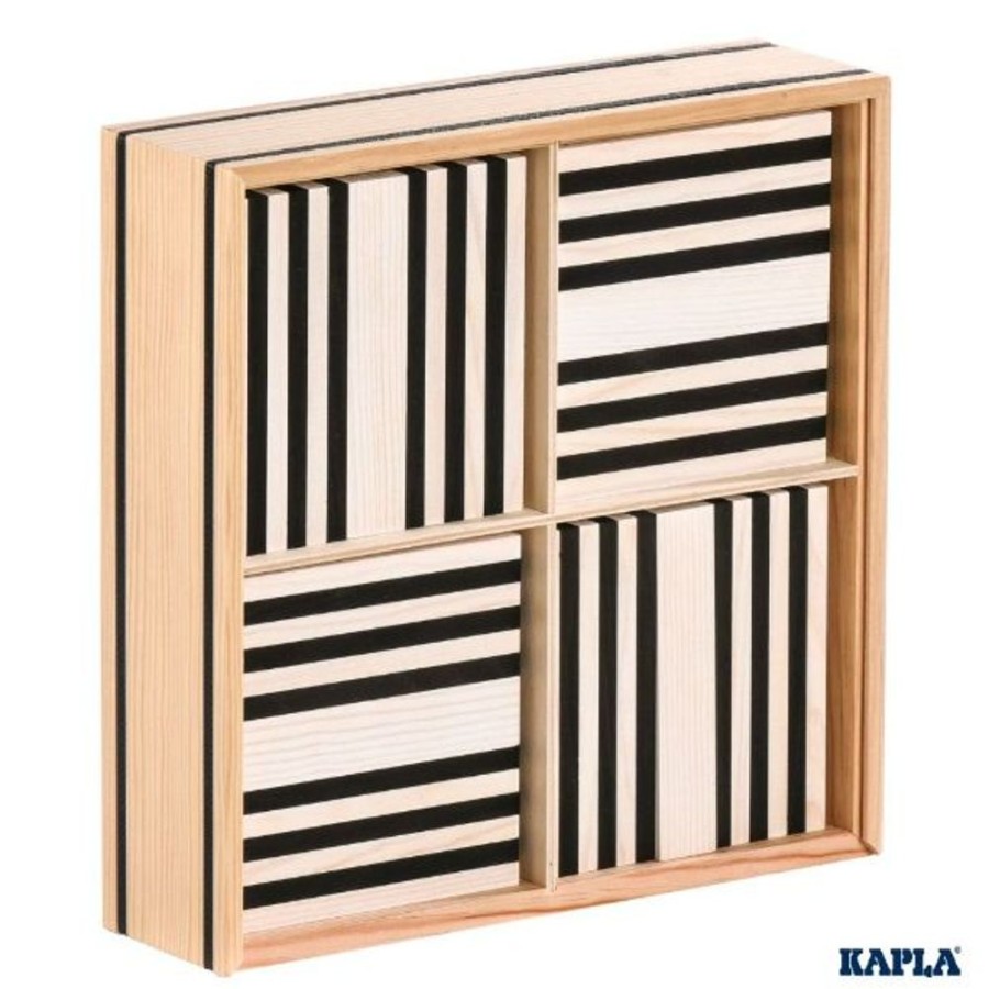 Type Of Play KAPLA | Kapla - 100 Case Black & White