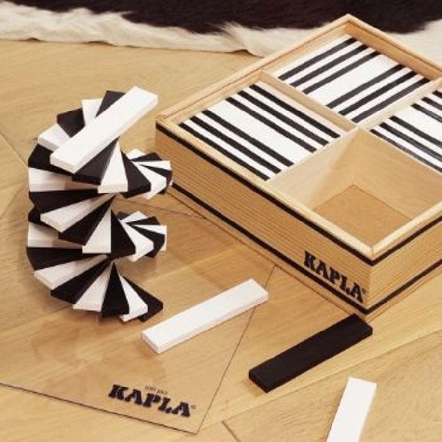 Type Of Play KAPLA | Kapla - 100 Case Black & White