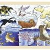 Puzzles & Musical GOKI | Goki - Wooden Puzzle Arctic Animals