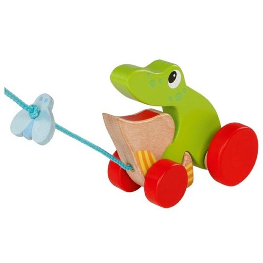 Type Of Play GOKI | Goki - Pull Along Frog