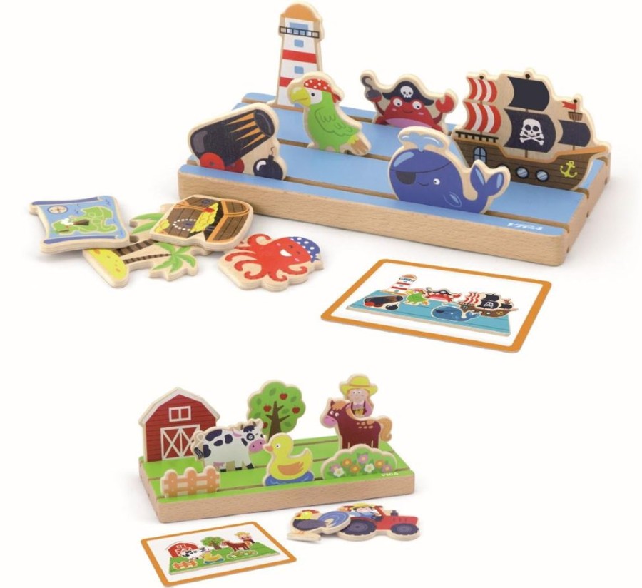 Puzzles & Musical Viga Toys | Viga Toys - Learning Space And Distance