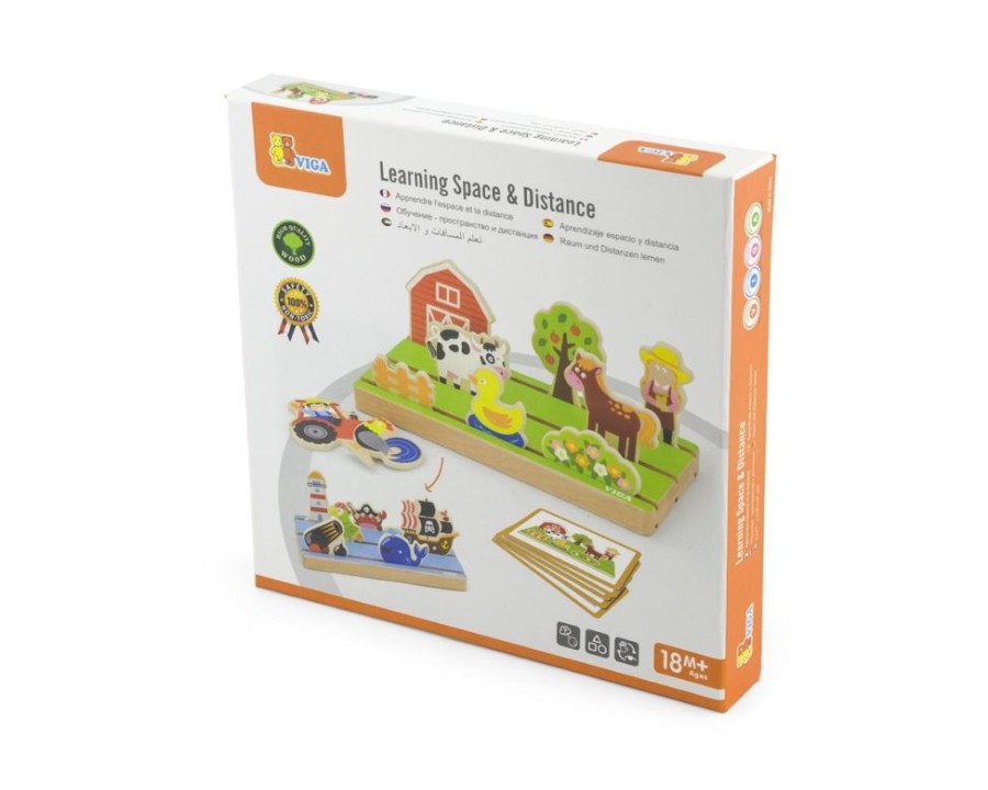 Puzzles & Musical Viga Toys | Viga Toys - Learning Space And Distance