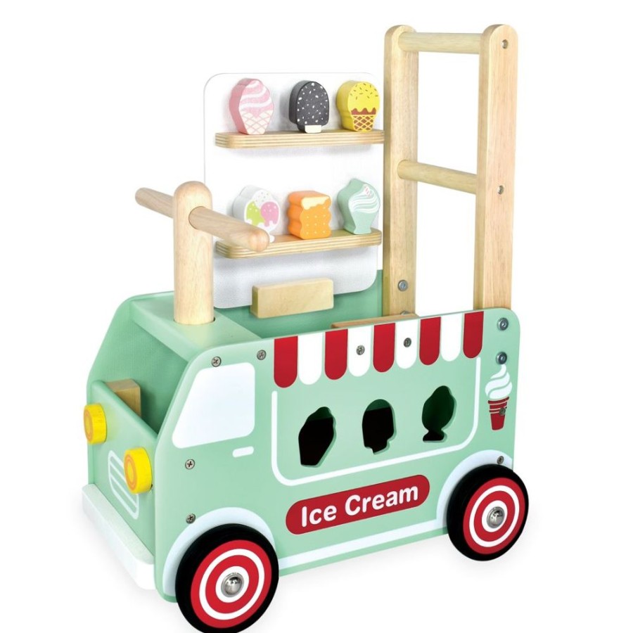 On The Move I'm Toy | I'M Toy - Walk & Ride Ice Cream Truck