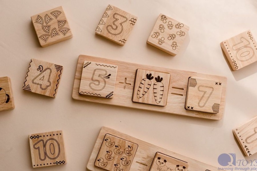 Type Of Play QToys | Qtoys - Wooden Maths Frames