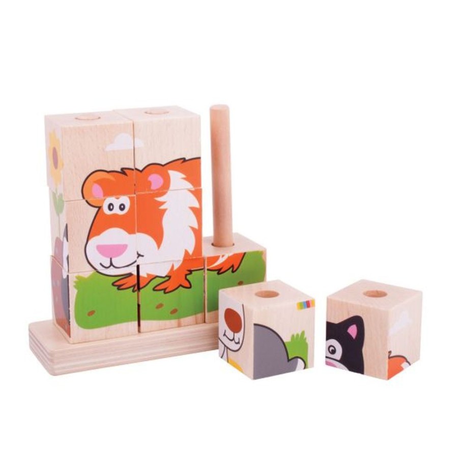 Type Of Play Bigjigs Toys | Bigjigs - Wooden Stacking Puzzle