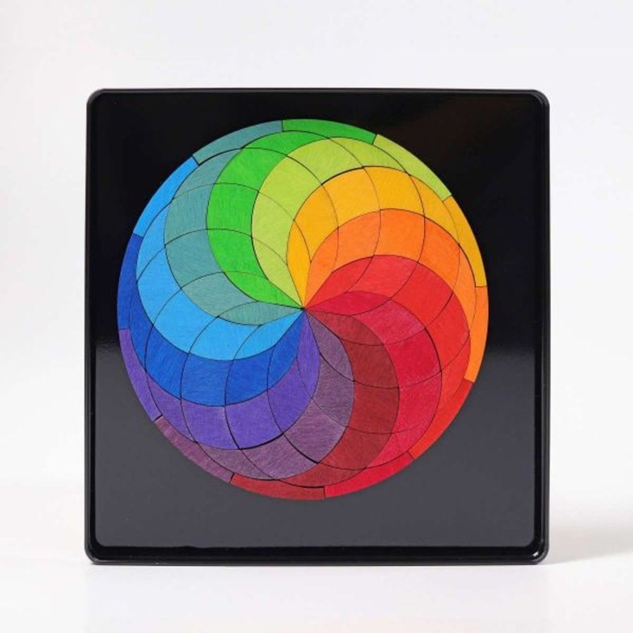 Type Of Play Grimm's | Grimm'S - Mini Magnetic Colour Spiral Mandala