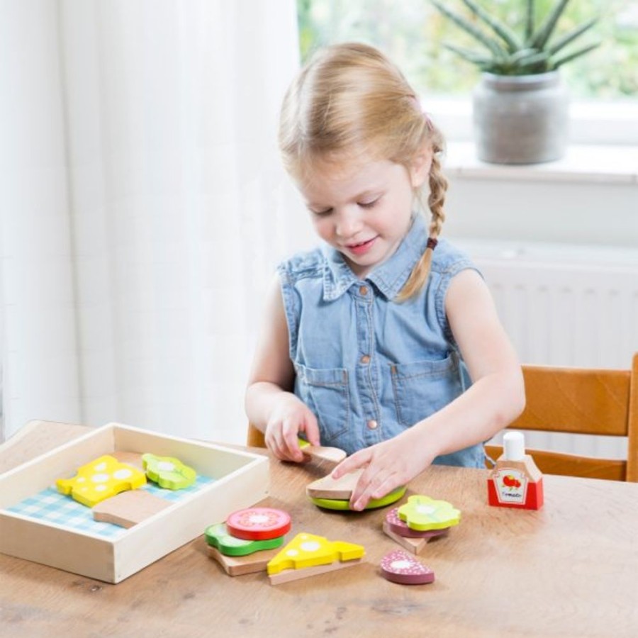 Type Of Play New Classic Toys | New Classic Toys - Sandwich Lunch Set